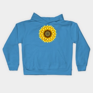 Sunflower Mandala Kids Hoodie